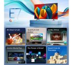 HISENSE 55E7NQTUK 55" Smart 4K Ultra HD HDR QLED TV with Amazon Alexa