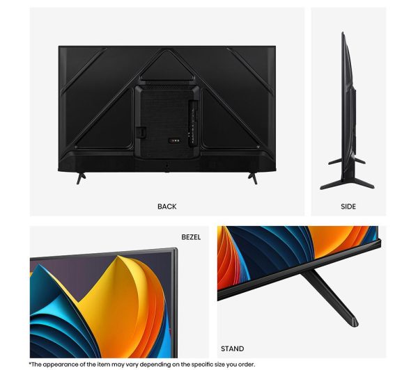 HISENSE 55E7NQTUK 55" Smart 4K Ultra HD HDR QLED TV with Amazon Alexa
