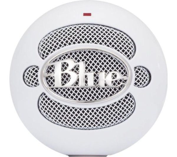 BLUE Snowball iCE USB Streaming Microphone - White