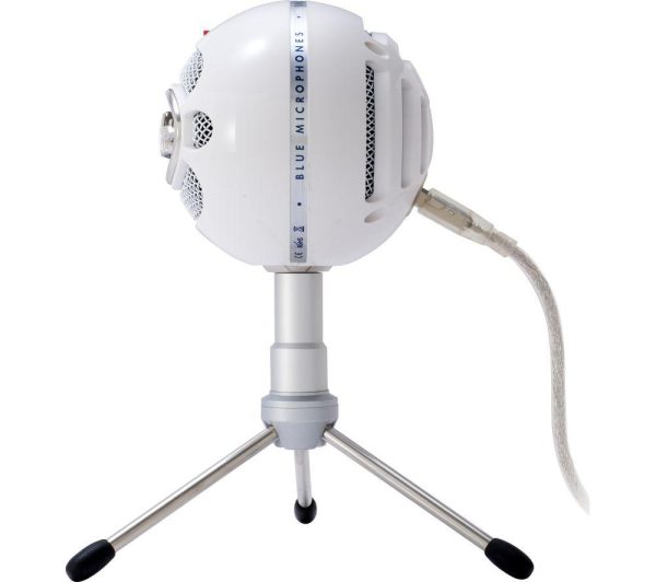 BLUE Snowball iCE USB Streaming Microphone - White