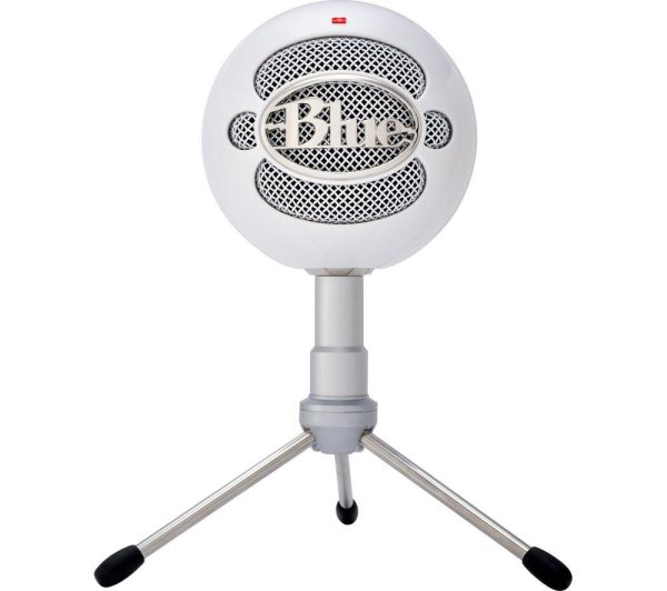 BLUE Snowball iCE USB Streaming Microphone - White