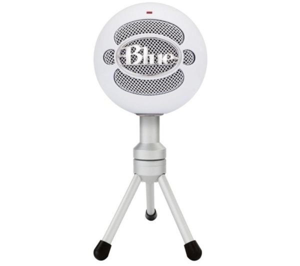 BLUE Snowball iCE USB Streaming Microphone - White