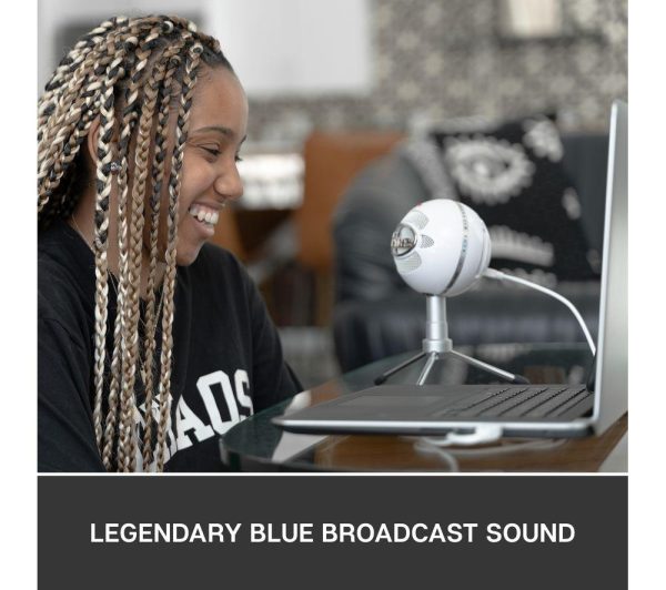 BLUE Snowball iCE USB Streaming Microphone - White