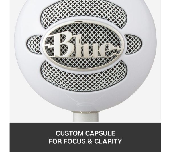 BLUE Snowball iCE USB Streaming Microphone - White