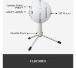 BLUE Snowball iCE USB Streaming Microphone - White