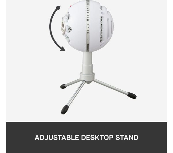 BLUE Snowball iCE USB Streaming Microphone - White
