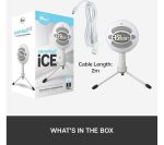 BLUE Snowball iCE USB Streaming Microphone - White
