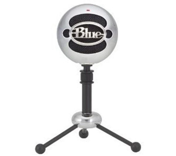 BLUE Snowball USB Streaming Microphone - Silver