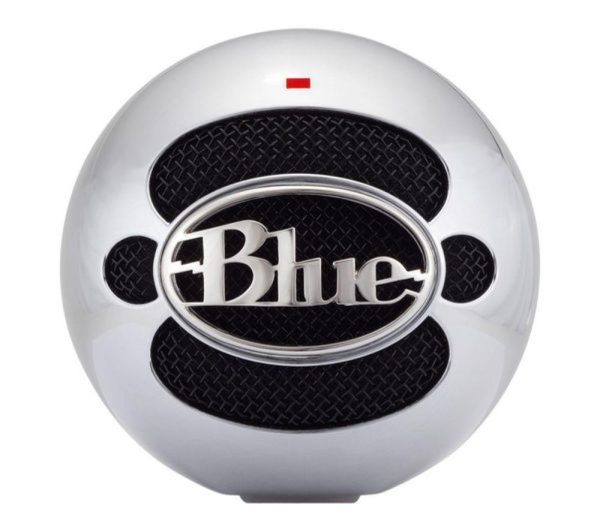 BLUE Snowball USB Streaming Microphone - Silver