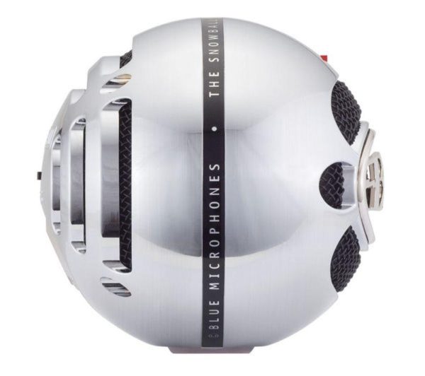 BLUE Snowball USB Streaming Microphone - Silver