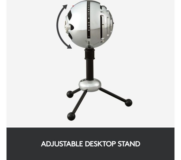 BLUE Snowball USB Streaming Microphone - Silver