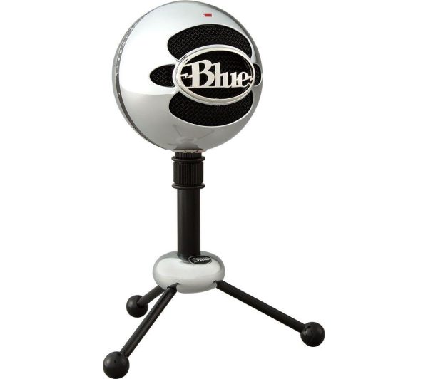 BLUE Snowball USB Streaming Microphone - Silver