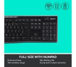 LOGITECH Combo MK270 Wireless Keyboard & Mouse Set
