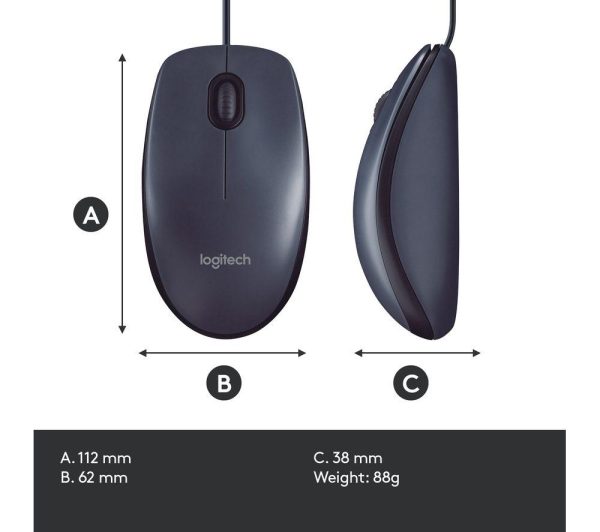 LOGITECH B100 Optical Mouse