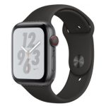 Apple Watch Nike+ Series 4 GPS Space Grey Aluminium 44MM Black Sport Band