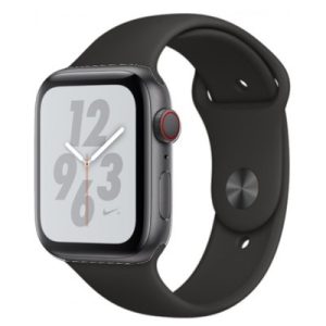 Apple Watch Nike+ Series 4 GPS Space Grey Aluminium 44MM Black Sport Band