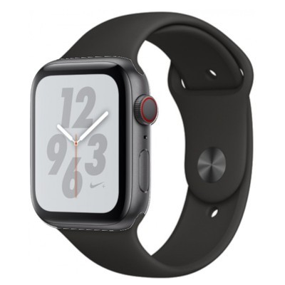 Apple Watch Nike+ Series 4 GPS Space Grey Aluminium 44MM Black Sport Band