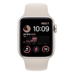 Apple Watch SE (2022) GPS + Cellular Starlight Aluminium 40MM Starlight Sport Band