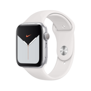 Apple Watch Nike+ Series 5 GPS Silver Aluminium 44MM White Sport Band