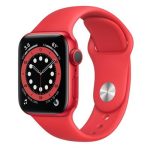 Apple Watch Series 6 GPS Red Aluminium 44MM Red Sport Band