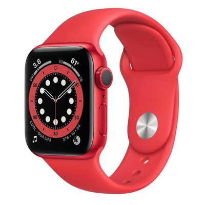 Apple Watch Series 6 GPS Red Aluminium 44MM Red Sport Band