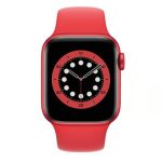 Apple Watch Series 6 GPS Red Aluminium 44MM Red Sport Band