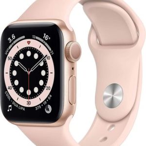 Apple Watch Series 6 GPS Gold Aluminium 40MM Pink Sport Band