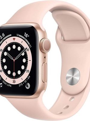 Apple Watch Series 6 GPS Gold Aluminium 40MM Pink Sport Band