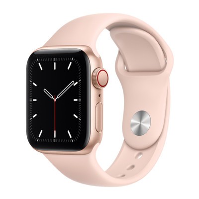Apple Watch SE GPS + Cellular Gold Aluminium 40MM Pink Sport Band