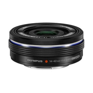 Olympus M.ZUIKO Digital ED 14-42mm f/3.5-5.6 EZ Lens in Black