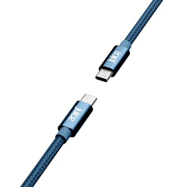 Juice USB Type-C to USB Type-C Braided Charging Cable 1M