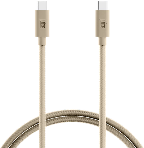 Juice USB Type-C to USB Type-C Braided Charging Cable 2m