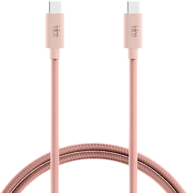 Juice USB Type-C to USB Type-C Braided Charging Cable 2m