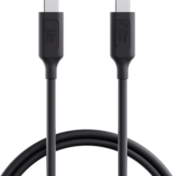 Juice USB4 Type-C to Type-C Charging and Display Cable 1m