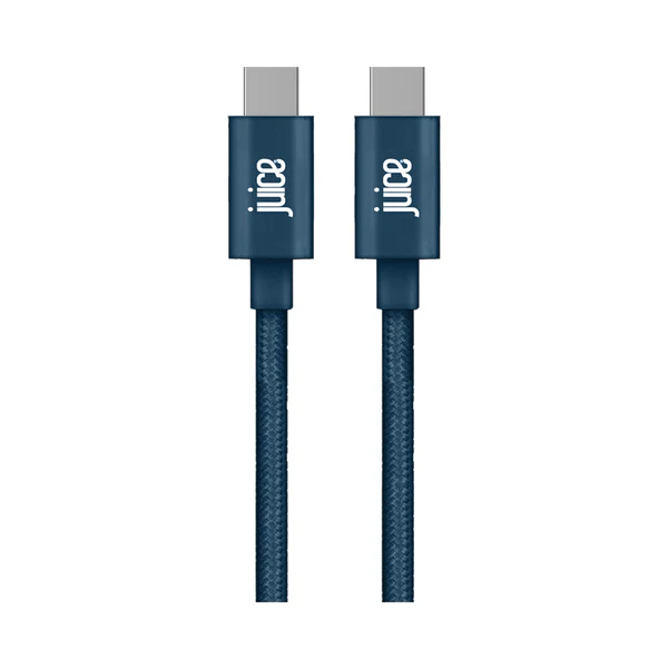 Juice USB Type-C to USB Type-C Braided Charging Cable 1M