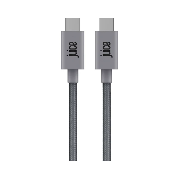Juice USB Type-C to USB Type-C Braided Charging Cable 1M