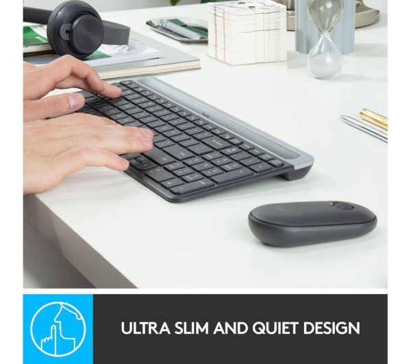 LOGITECH MK470 Wireless Keyboard and Mouse Set - Graphite