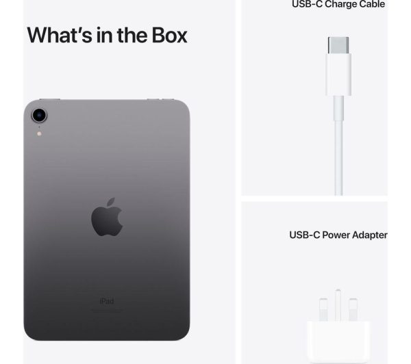 APPLE 8.3" iPad mini (2021) - 256 GB, Space Grey
