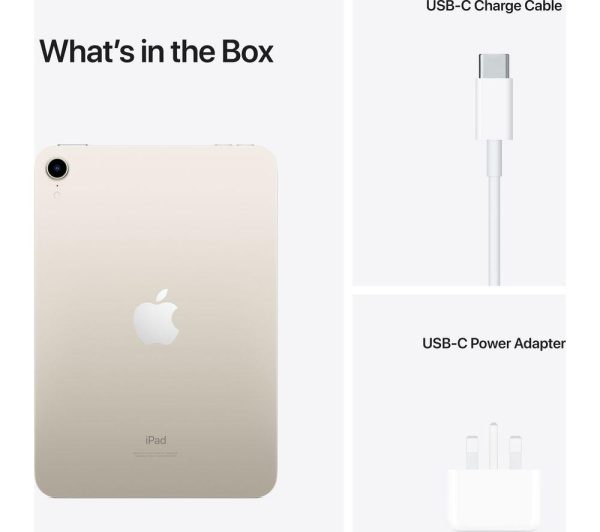 APPLE 8.3" iPad mini (2021) - 256 GB, Starlight