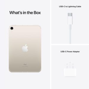 APPLE 8.3" iPad mini Cellular (2021) - 256 GB, Starlight