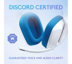 LOGITECH G335 Gaming Headset - White & Blue
