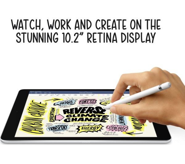 APPLE 10.2" iPad Cellular (2021) - 256 GB, Silver