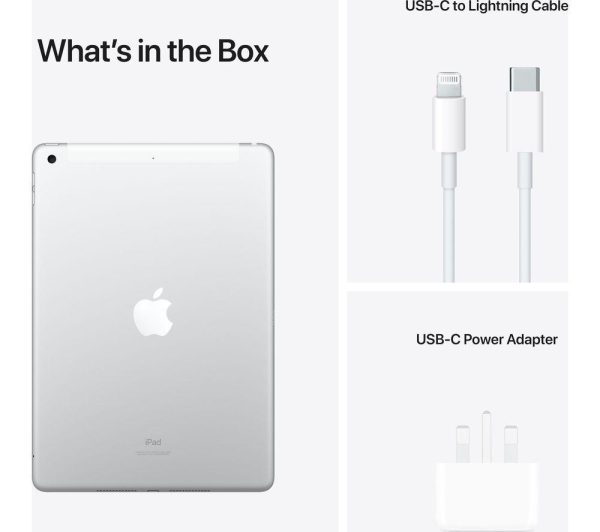 APPLE 10.2" iPad Cellular (2021) - 256 GB, Silver