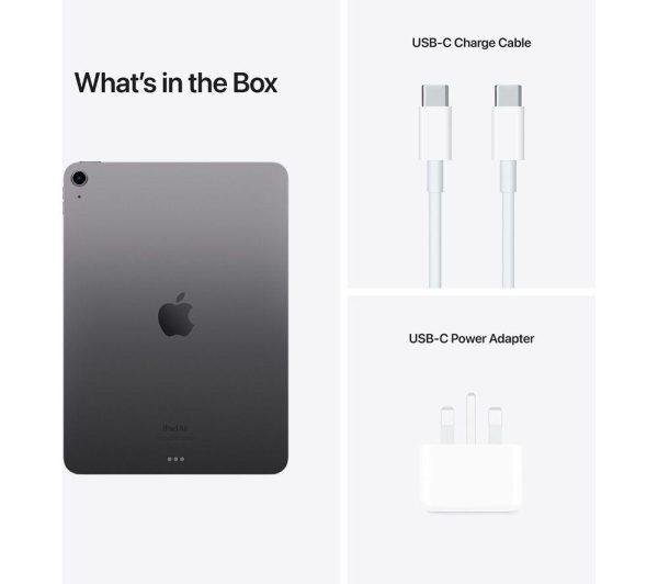 APPLE 10.9" iPad Air (2022) - 64 GB, Space Grey