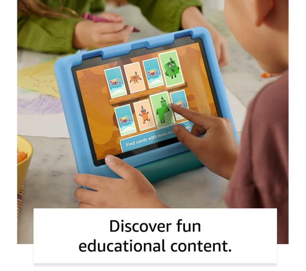 AMAZON Fire 7 Kids (ages 3-7) Tablet (2022) - 16 GB, Blue