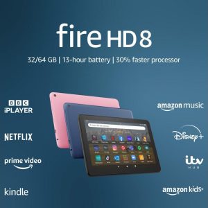 AMAZON Fire HD 8 Tablet (2022) - 32 GB, Black