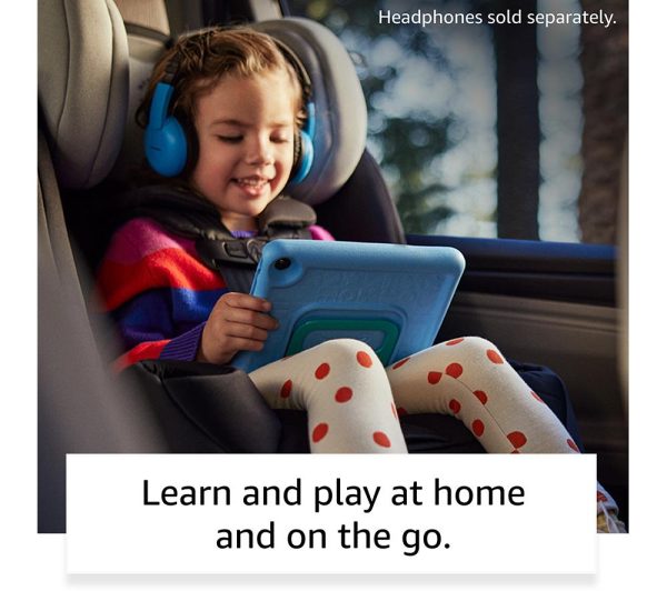 AMAZON Fire HD 8" Kids (ages 3-7) Tablet (2022) - 32 GB, Purple