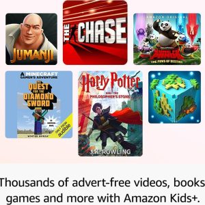 AMAZON Fire HD10 Kids Pro 10.1” (ages 6-12) Tablet (2023) – 32 GB, Nebula