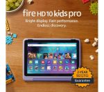AMAZON Fire HD10 Kids Pro 10.1” (ages 6-12) Tablet (2023) – 32 GB, Happy Day