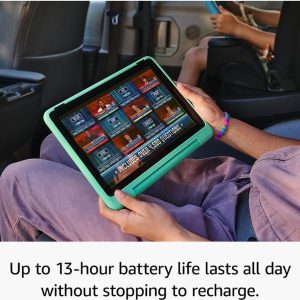 AMAZON Fire HD10 Kids Pro 10.1” (ages 6-12) Tablet (2023) – 32 GB, Happy Day